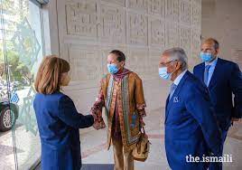 Greek President visits Ismaili Centre, Lisbon Princess Zahra welcomes Katerina Sakellaropoulou, President of Greece, to the Isma